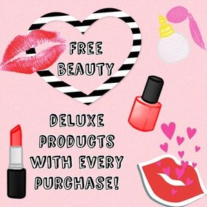 💖 FREE BEAUTY deluxe products with EVERY purchase